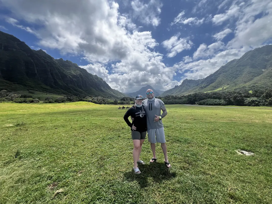 Sandy Martz on a trip to Hawaii